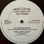 Sir Charles Groves, Royal Philharmonic Orchestra & Chorus ‎– Music For The Last Night Of The Proms 2LP (Англия 1990г.) Т