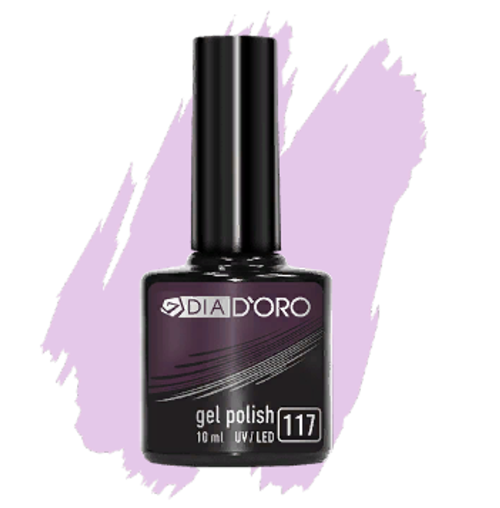 Dia D&#39;oro Гель-лак для ногтей Gel Polish, трехфазный, №117, 10 мл