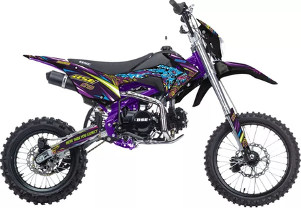 Питбайк BSE MX125 Purple Dragon (040) 17/14