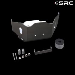 Skid Plate for Honda CRF300L (2021-2024). Aluminium, SRC SLV