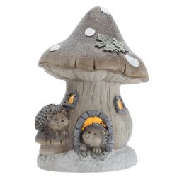 GAEM Фигурка декоративная "Гриб" с подсветкой (АААх3, н/п), L30 W19 H42 см