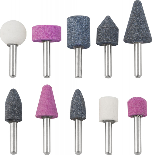 Универсальные профильные шлифовальные насадки в наборе Thorvik GSK10