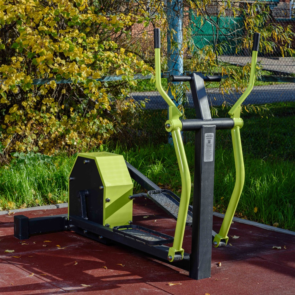 C-1902 Уличный тренажер Эллипсоид с безынерционным нагрузочным механизмом ZAVODSPORTA