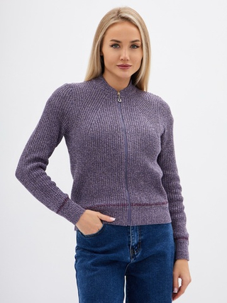 Сиреневый жакет на молнии Тамбовчанка