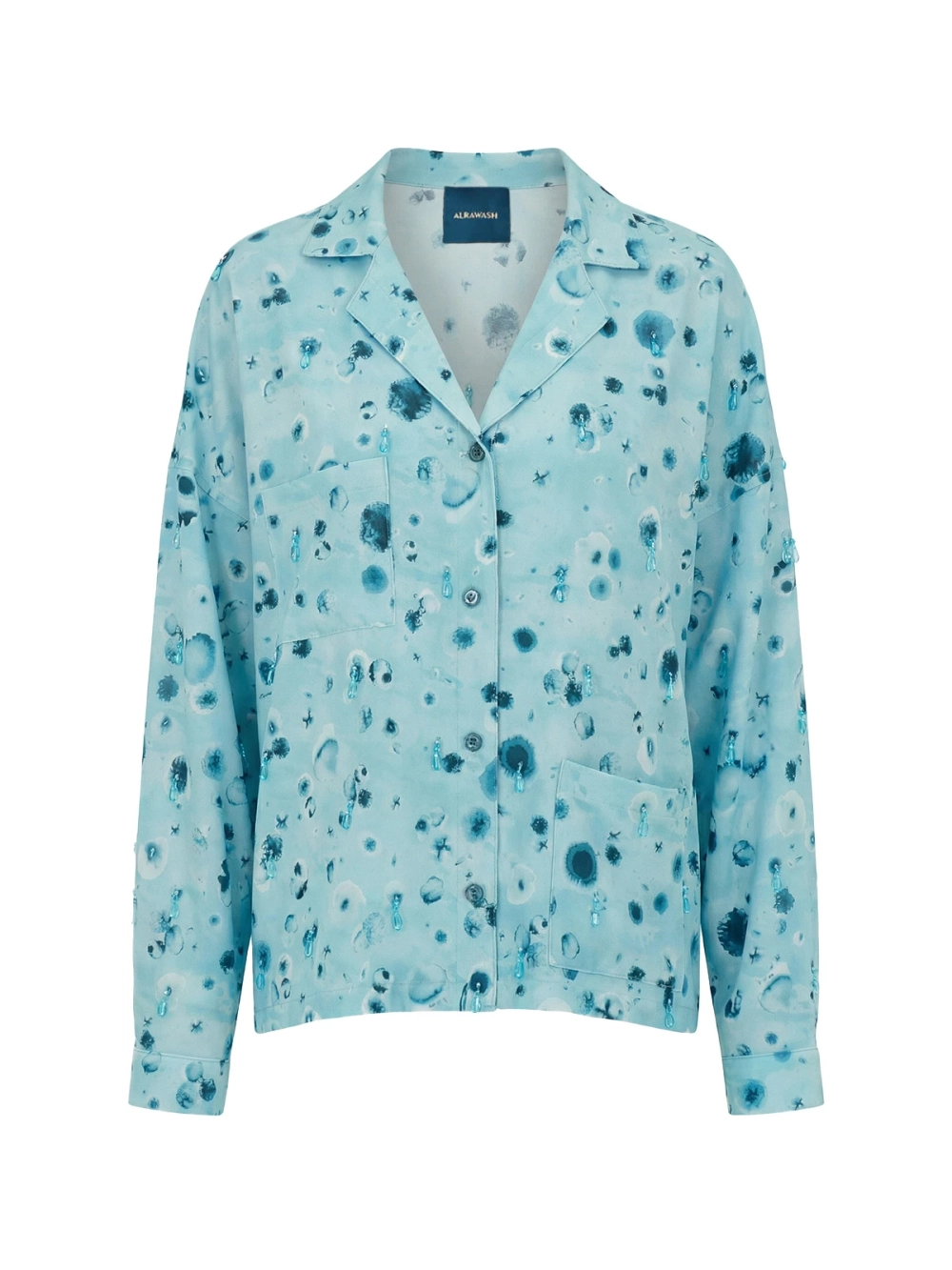 Рубашка пижамная DEW, голубой