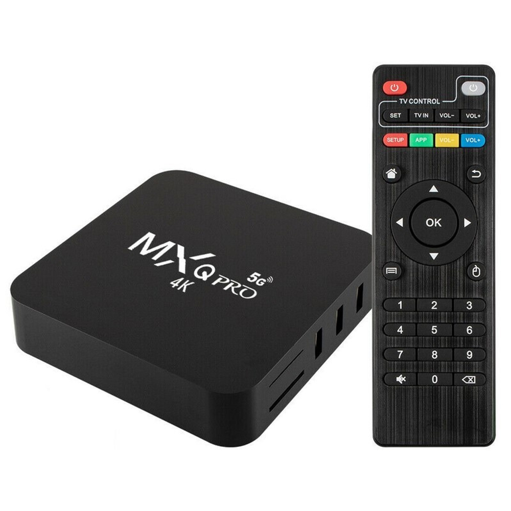 Приставка Смарт TV Box Андроид 4K MXQ 1/8 Гб