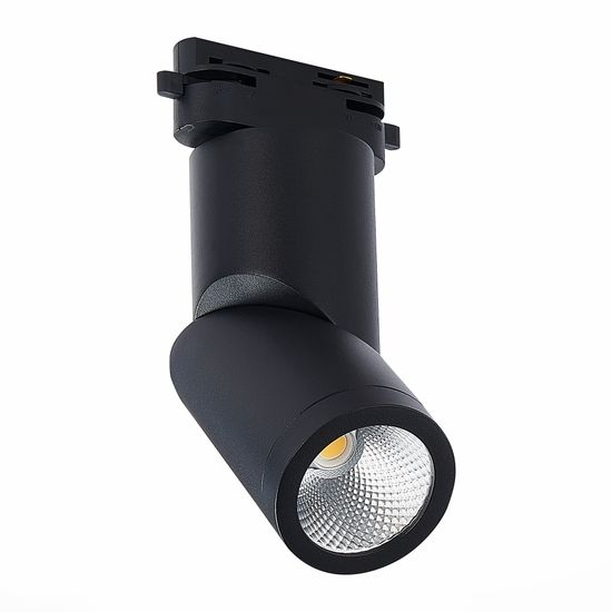 ST650.446.10 Св-к трек. Черный LED 1*10W 4000K 800Lm Ra>90 38° IP20 D60xH190 165-265V BASE