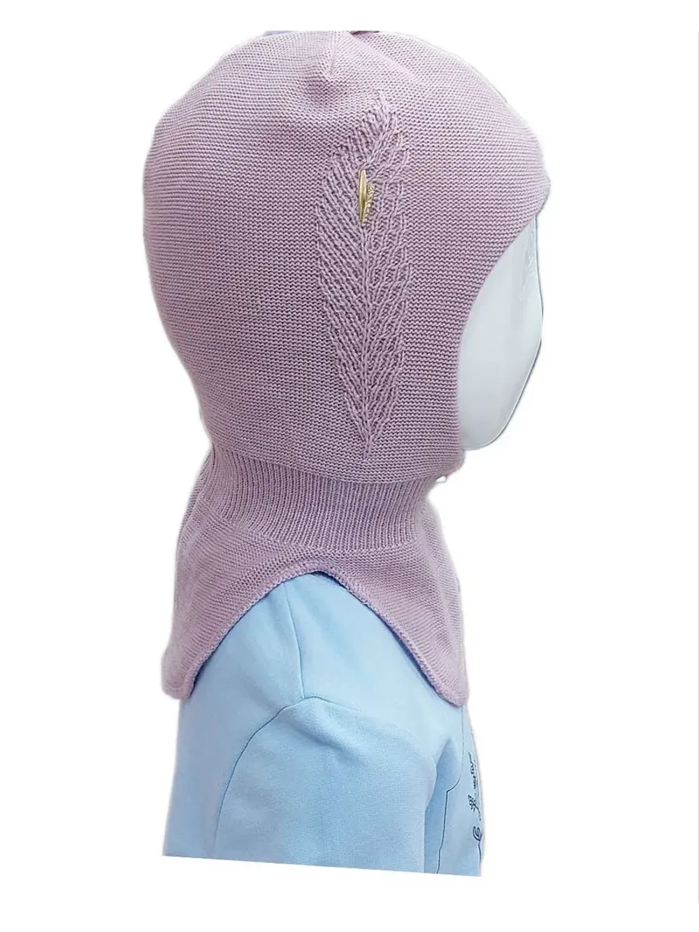 Шапка-шлем для девочки