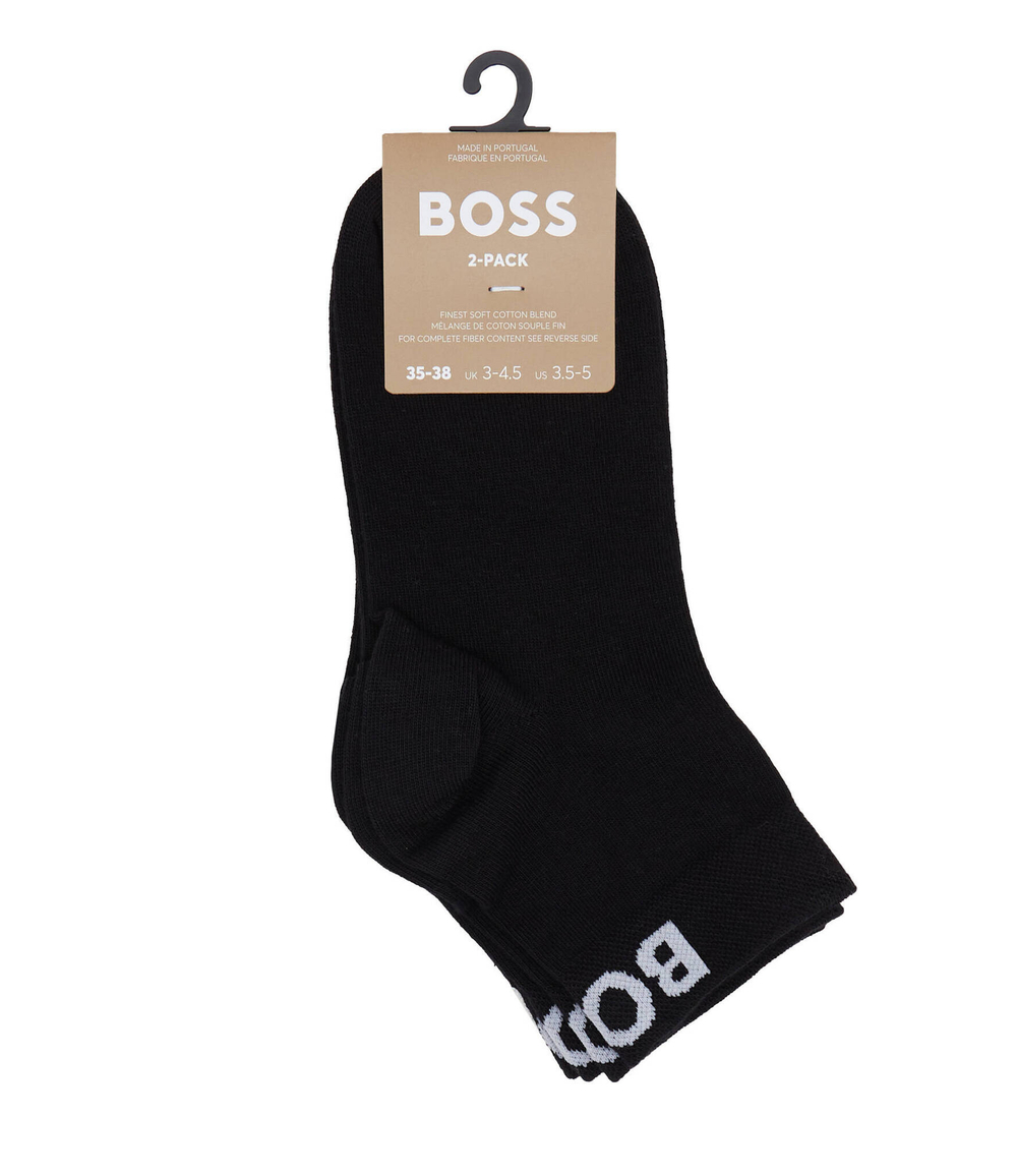 Носки 2 пары BOSS BLACK - черный(50502066)