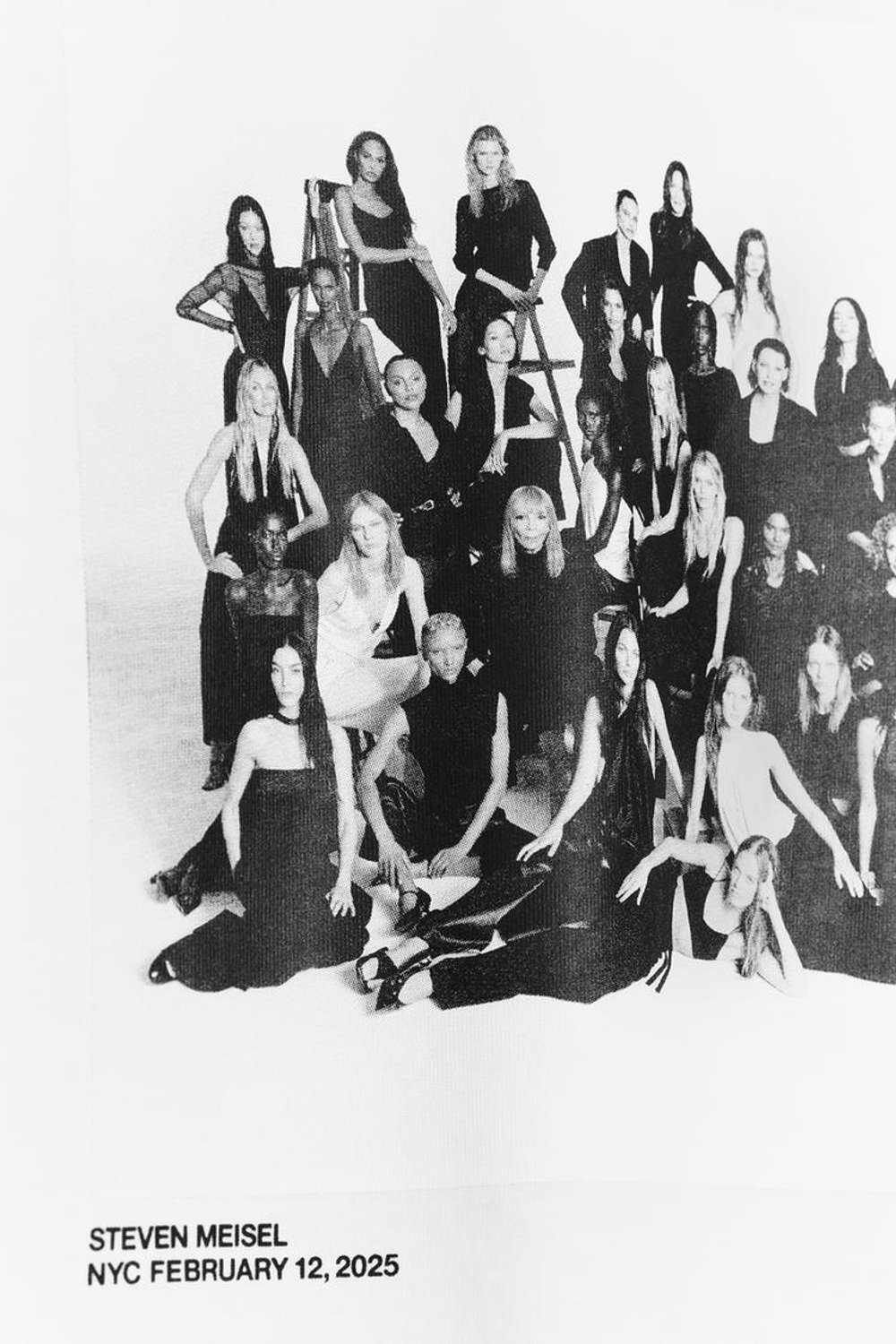 ZARA ФУТБОЛКА С ФОТОПРИНТОМ STEVEN MEISEL — 50TH ANNIVERSARY, БЕЛЫЙ