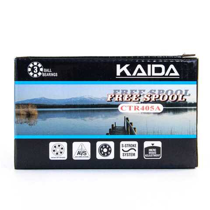 Безынерционная катушка 4000 Kaida CTR 405A (5BB, мет. шпуля)