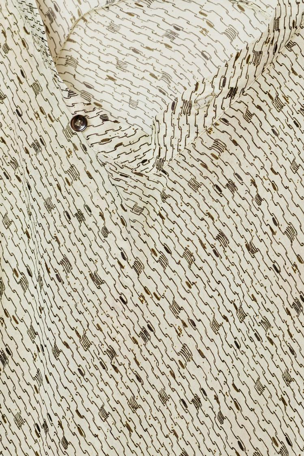 ZARA РУБАШКА ИЗ СТРУЯЩЕЙСЯ ТКАНИ С ПРИНТОМ — ZW COLLECTION, РАЗНОЦВЕТНЫЙ