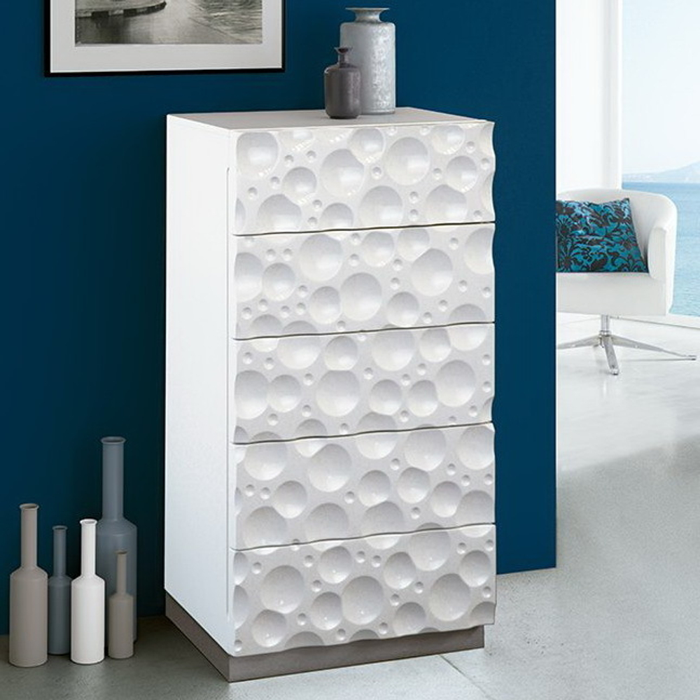 Комод вертикальный DUPEN S-150 белый