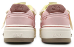 [Customized sneakers] MLB Chunky Liner PU fragrant milk Tea cheese peach peach fresh deconstructed shoelace logo detachable increased non-slip shock absorption wear-resistant low-top sneakers for men and women the same style light pink