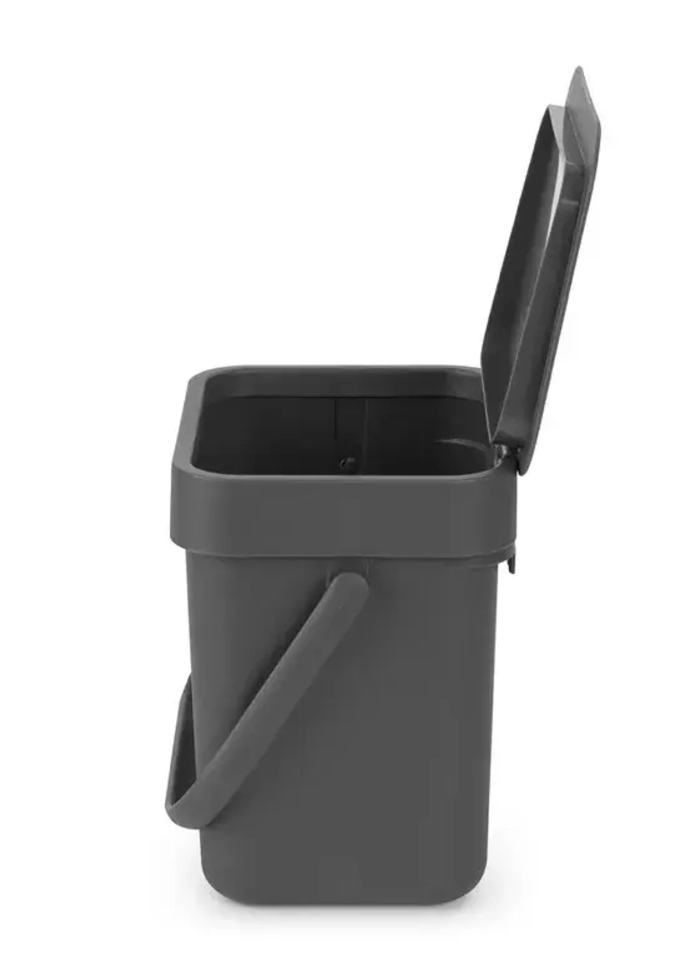 Brabantia Контейнер для мусора Sort & Go 3 л серый