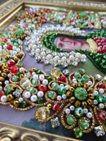 Ии-72 Набор для вышивания хрустальными камнями Святая Зинаида