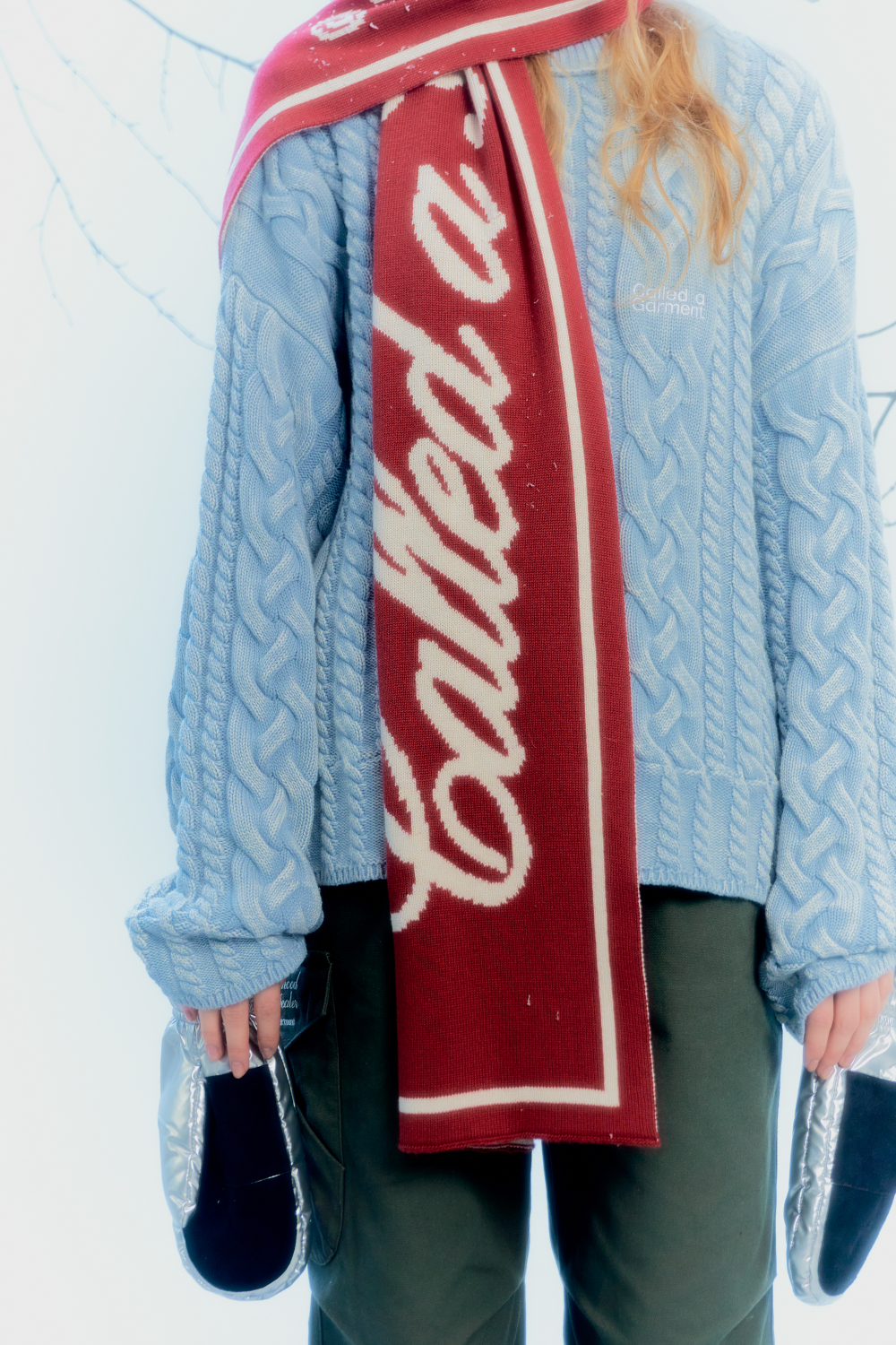 Шарф Called a Garment Art Department "Tomato"