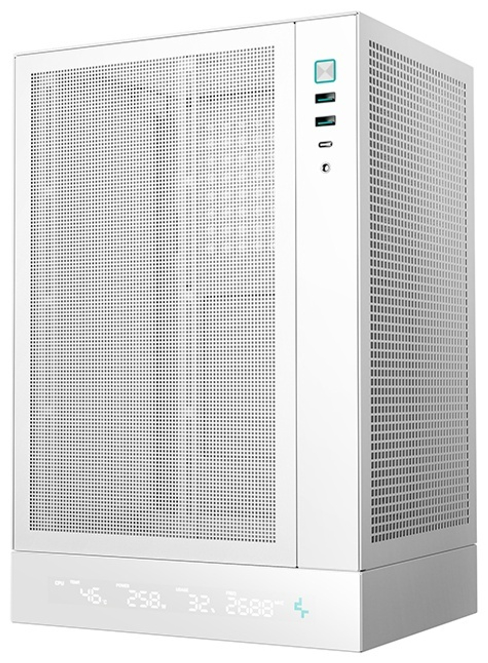 Корпус Deepcool CH170 DIGITAL WH белый
