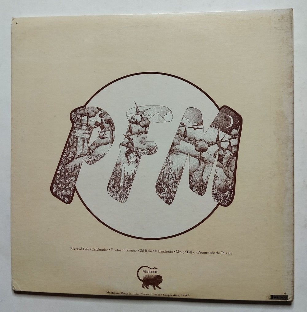 Винтажная виниловая пластинка LP Premiata Forneria Marconi Photos Of Ghosts (Japan 1973) (No Obi)