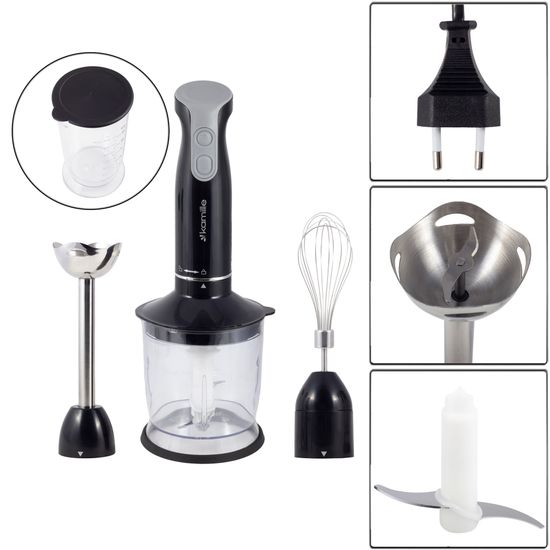 Блендер ручной погружной 4 в 1 Kamille KM 6746