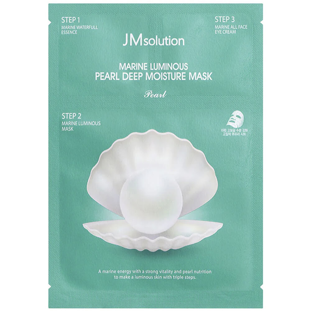 JMsolution Набор трёхшаговый увлажняющий с жемчугом - Marine luminous pearl deep moisture mask, 30мл, шт