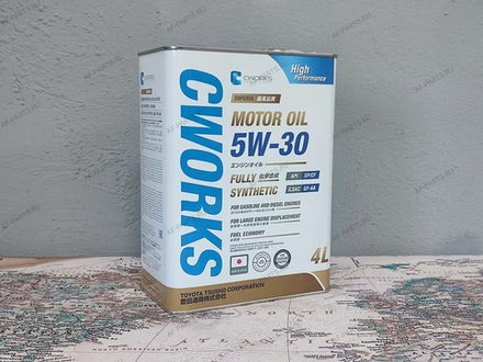 Масло моторное CWORKS SUPERIA 5W30 (Япония)