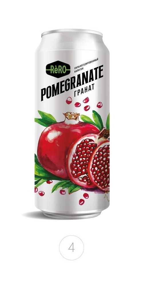 Напиток "Rero" со вкусом граната 0,45л