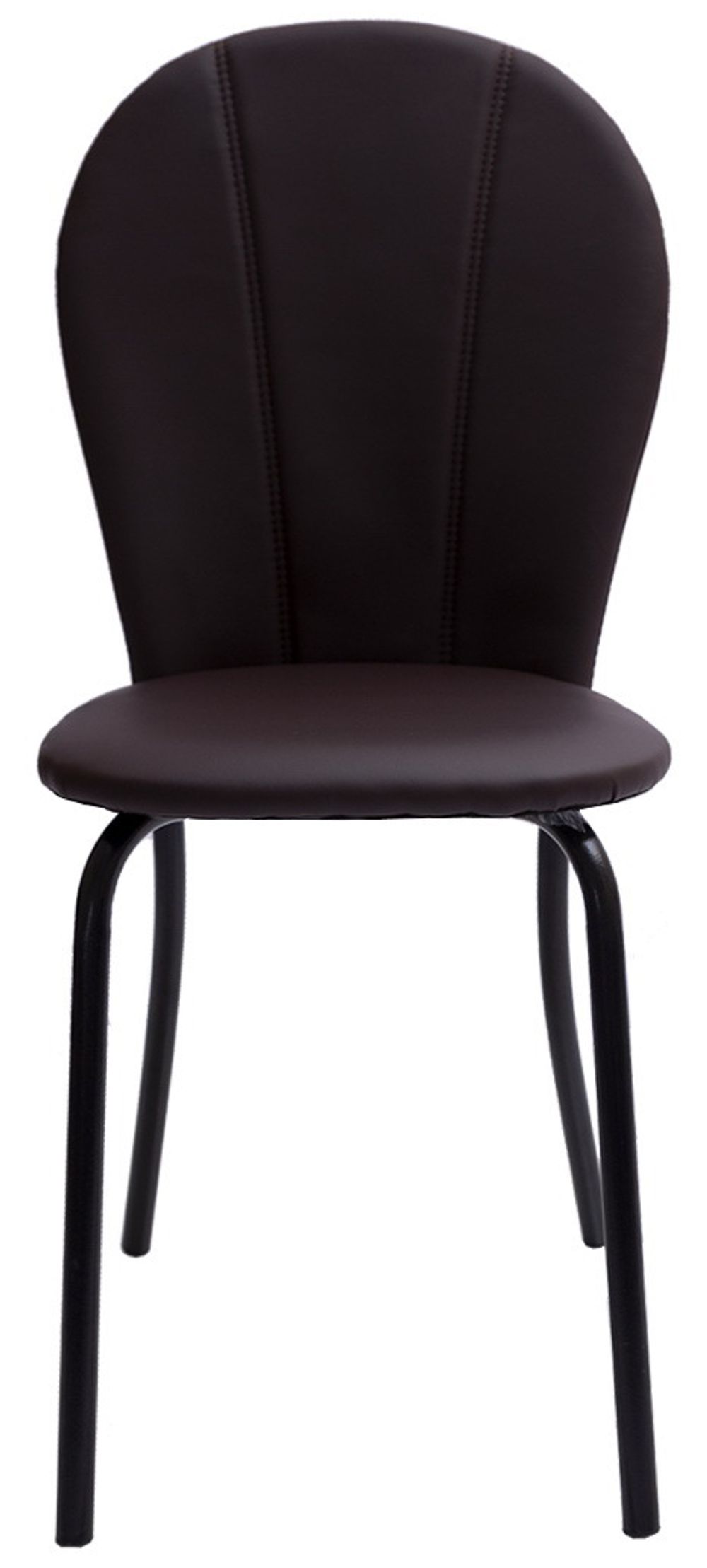 Стул Венеция 3 М(Н) каркас черный к/з Чехол черн.