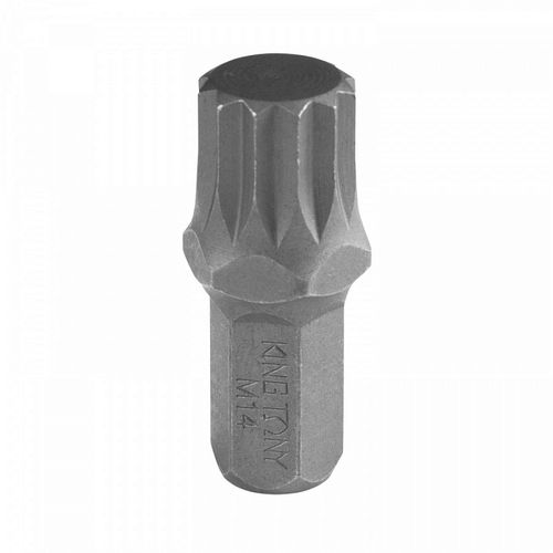 KING TONY (163614M) Вставка (бита) торцевая 10 мм, SPLINE, М14, L = 36 мм