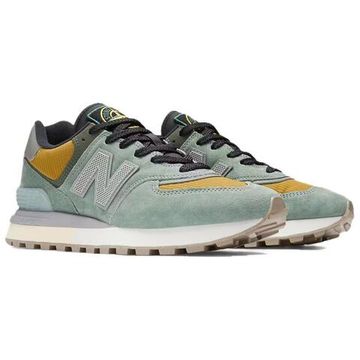 New Balance NB 574 Белые карандаши Низки Светло-зеленый/Желтый/Оливково-зеленый Унисекс