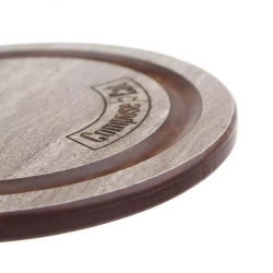 Подставка под кружку Бирдекель 9.5x9.5см ComposeEat Fashion травертин капучино