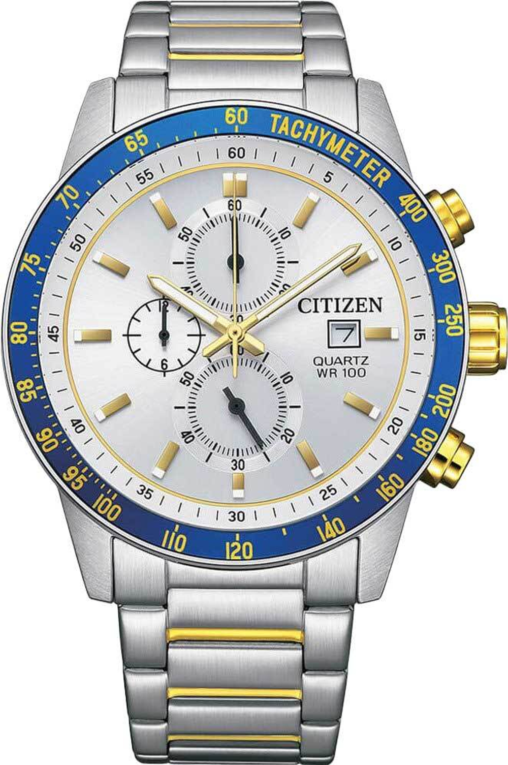Японские наручные часы Citizen AN3686-53A с хронографом