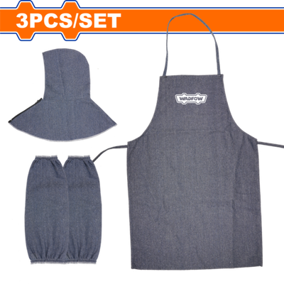 Рабочий набор из 3 предметов джинсовой ткани