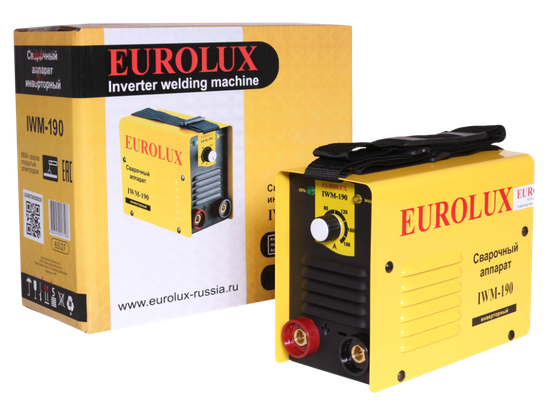 Сварочный инвертор "EUROLUX" IWM190
