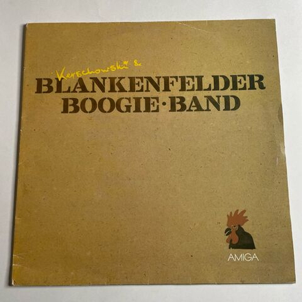 Винтажная виниловая пластинка LP Kerschowski and Blankenfelder Boogie Band (ГДР 1989)