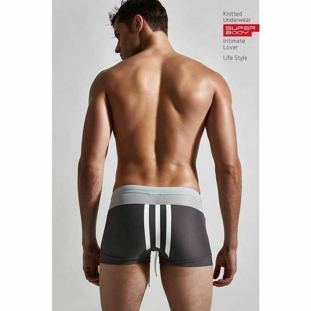 Мужские плавки серые Superbody