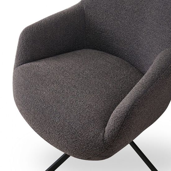 кресло для отдыха Harold коричневая ткань