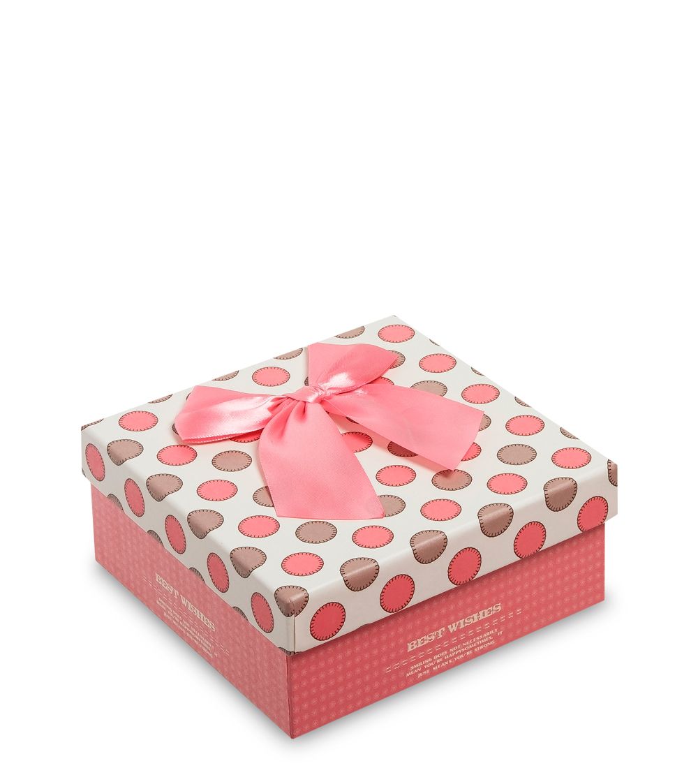 WG-24/1-A Коробка подарочная «Квадрат» цв.розовый