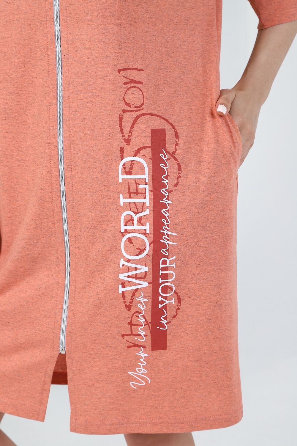 Халат Одиссея Виотекс КОРАЛЛОВЫЙ