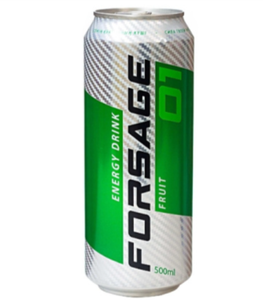 НАПИТОК ЭНЕРГЕТИЧЕСКИЙ FORSAGE NEW ФРУКТОВЫЙ 0.45Л ЖБ