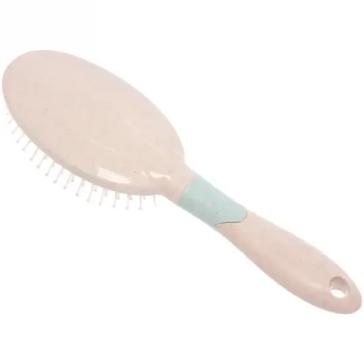 Расческа массажная «Avenue», овальная, цвет розовый, 6,5*24 см (блистер Ultramarine)