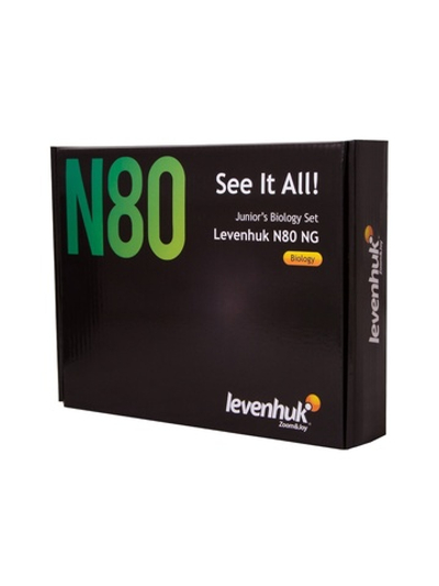 Набор микропрепаратов Levenhuk N80 NG «Увидеть все!»
