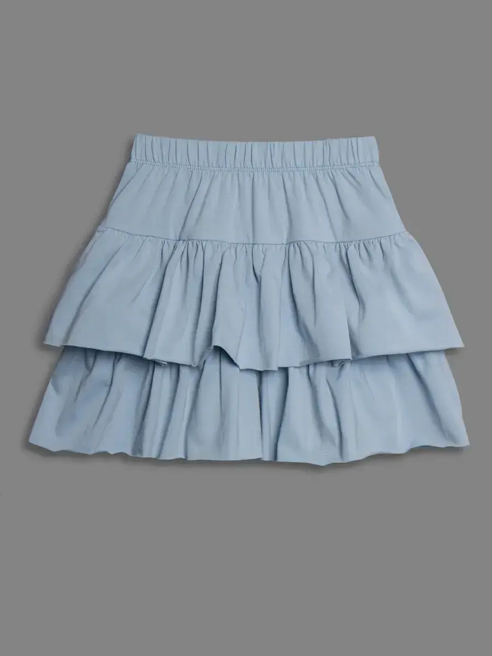 Летний костюм для девочки, лонгслив и юбка