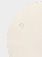 Этажерка-фруктовница круглая Доляна «Сладости», 2 яруса, d=25/20 см, стекло, розовая