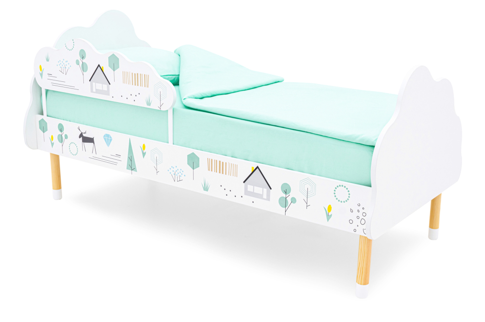 Детская кровать Бельмарко Stumpa Облако Ферма