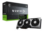 Видеокарта MSI GeForce RTX 5070 Ti 16G VENTUS 3X OC, 16Gb GDDR7 256-bit 1xHDMI 3xDP (G507T-16V3C)