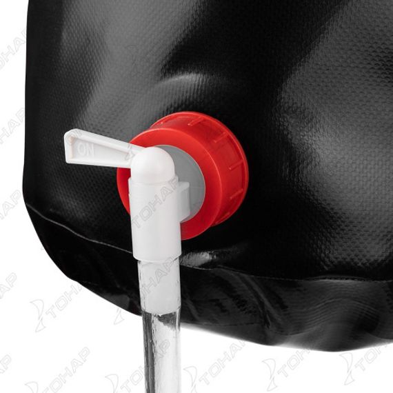 Драйбег-душ походный 15л (ПВХ 650г/м.кв, h 62 см, d 22 см) (T-DD-15-B) Helios