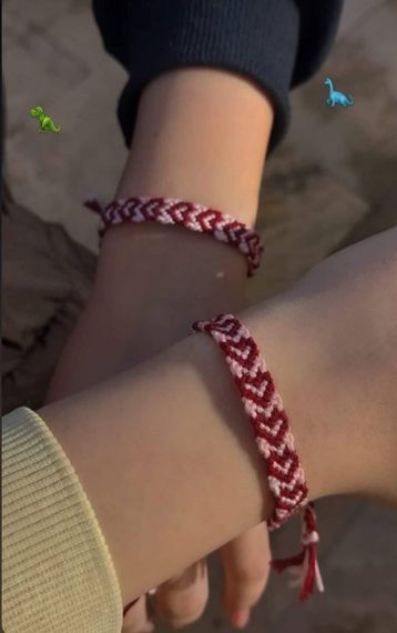 Bilərzik \ браслет \ hand chain Heart shaped