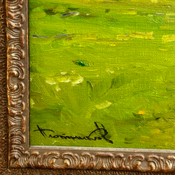 Плотников В.В. Летний день в Суздале. Холст, хасло. 2014 г.