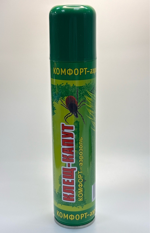 Аэрозоль Клещ-капут Комфорт 270 см3